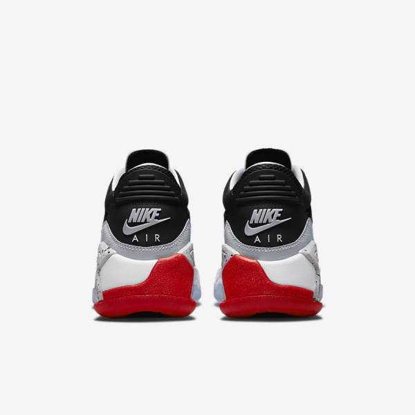 Trampki Dziecięce Nike Jordan Point Lane Older Czarne Szare Białe Czerwone | NK327JSR