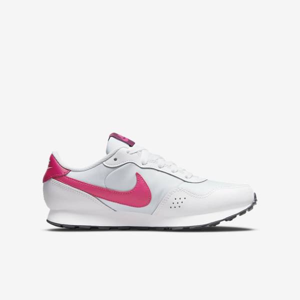 Trampki Dziecięce Nike MD Valiant Older Platyna Ciemny Szare Różowe | NK691LPM