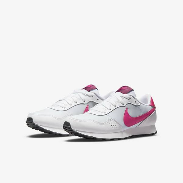 Trampki Dziecięce Nike MD Valiant Older Platyna Ciemny Szare Różowe | NK691LPM