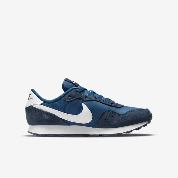 Trampki Dziecięce Nike MD Valiant Older Granatowe Białe | NK916CXN