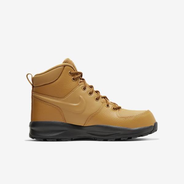 Trampki Dziecięce Nike Manoa LTR Older Boot Brązowe Czarne | NK264SOH