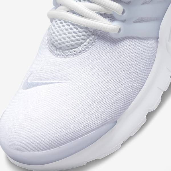 Trampki Dziecięce Nike Presto Older Białe Platyna Białe | NK173FVC