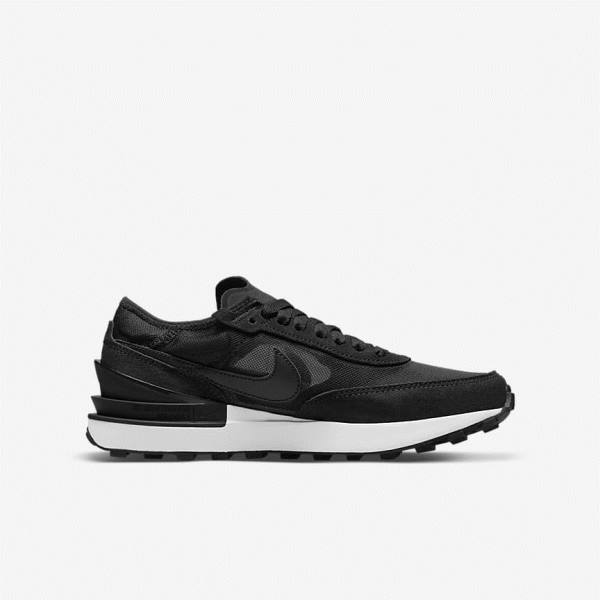 Trampki Dziecięce Nike Waffle One Older Czarne Białe Pomarańczowe Czarne | NK260AMP