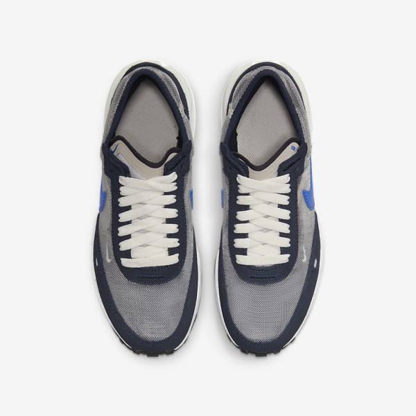 Trampki Dziecięce Nike Waffle One Older Ciemny Obsidian Czarne Królewski Niebieski | NK846RUI