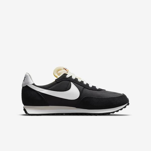 Trampki Dziecięce Nike Waffle Trainer 2 Older Czarne Pomarańczowe Białe | NK406XOA