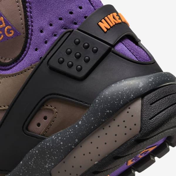 Trampki Męskie Nike ACG Air Mowabb Brązowe Fioletowe Głęboka | NK105KHS