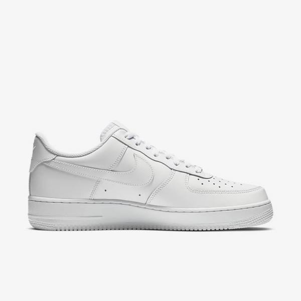 Trampki Męskie Nike Air Force 1 07 Białe | NK012GKL