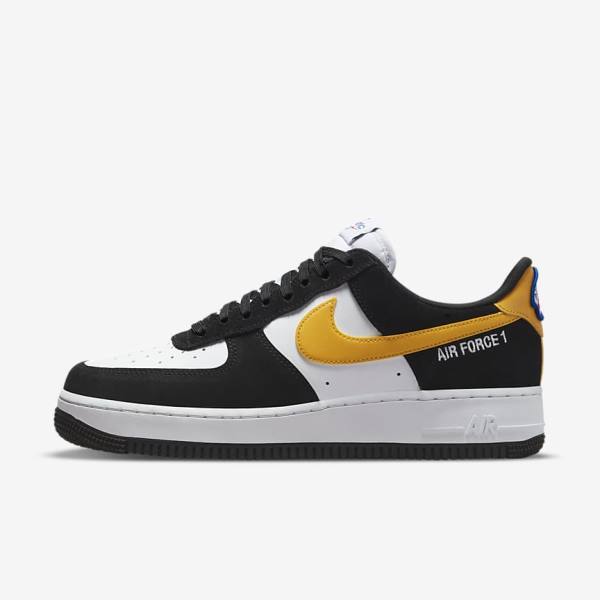 Trampki Męskie Nike Air Force 1 07 LV8 Czarne Białe Ciemny | NK281IDQ