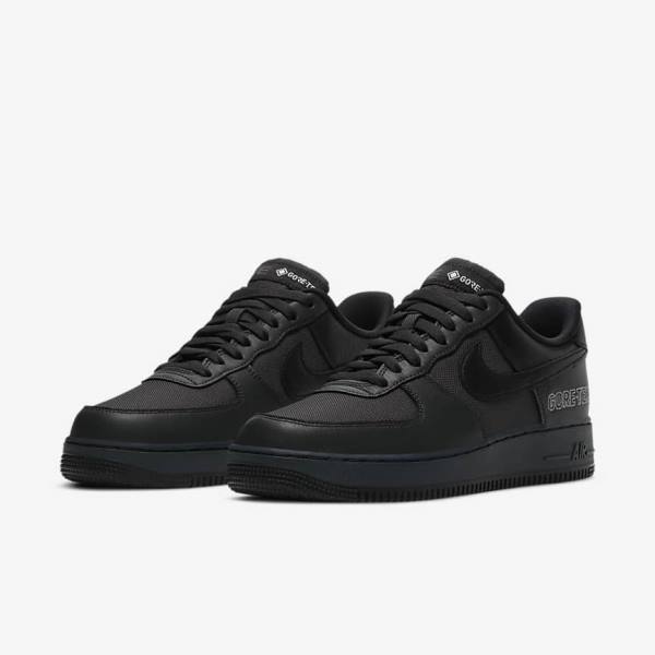 Trampki Męskie Nike Air Force 1 GTX Ciemny Szare Czarne | NK375DGP