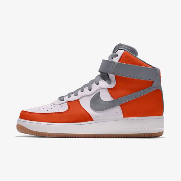 Trampki Męskie Nike Air Force 1 High By You Custom Kolorowe | NK516LBZ