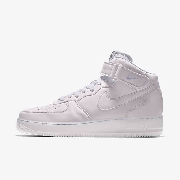 Trampki Męskie Nike Air Force 1 Mid By You Custom Kolorowe | NK604CLY