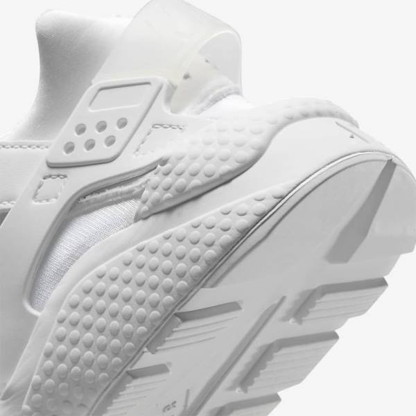 Trampki Męskie Nike Air Huarache Białe Platyna | NK325VNX