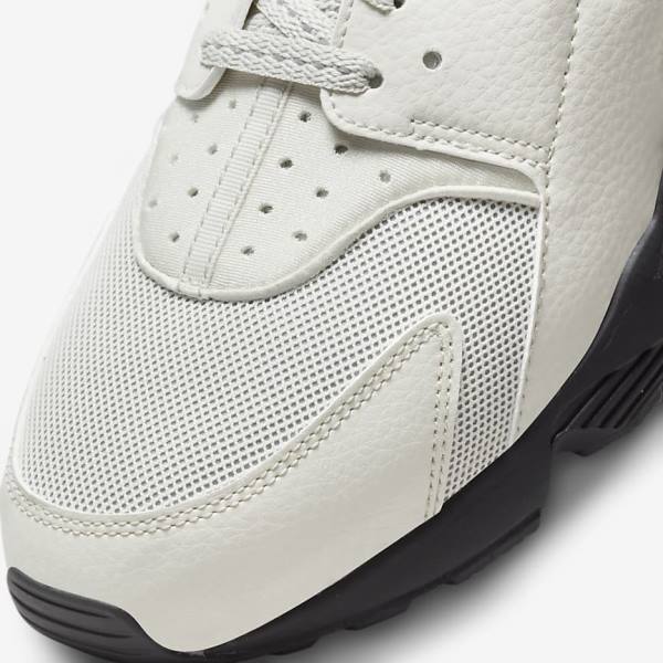 Trampki Męskie Nike Air Huarache Głęboka Beżowe Czarne Srebrne Złote | NK687KDE