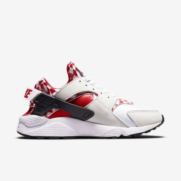 Trampki Męskie Nike Air Huarache Premium Liverpool F.C. Białe Żółte Czerwone | NK507ALM