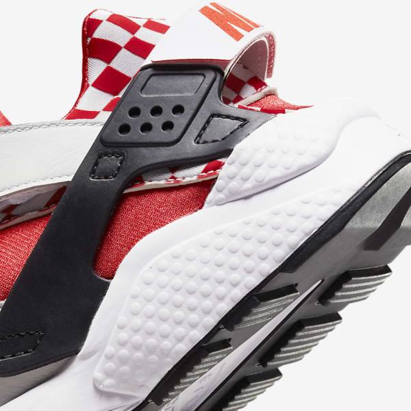 Trampki Męskie Nike Air Huarache Premium Liverpool F.C. Białe Żółte Czerwone | NK507ALM