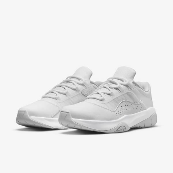 Trampki Męskie Nike Air Jordan 11 CMFT Low Białe Platyna | NK508FCQ