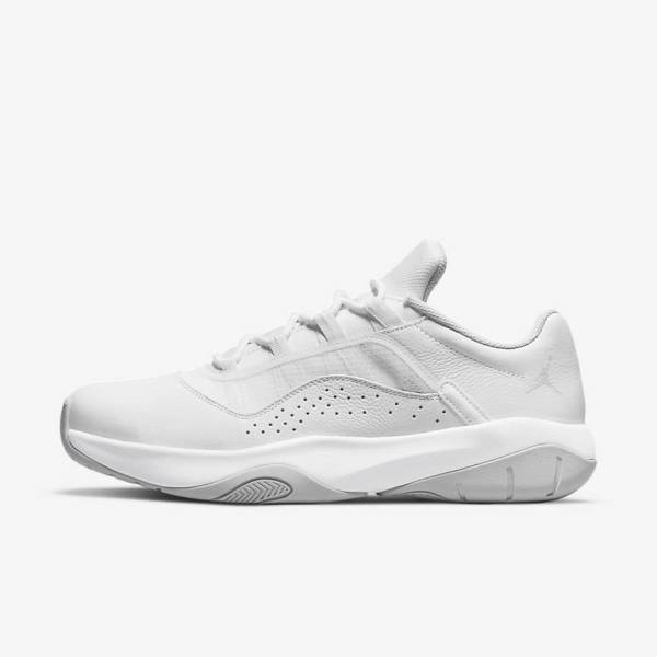 Trampki Męskie Nike Air Jordan 11 CMFT Low Białe Platyna | NK508FCQ