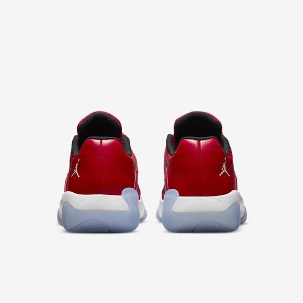 Trampki Męskie Nike Air Jordan 11 CMFT Low Czerwone Czarne Białe | NK736DGJ