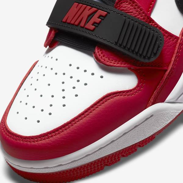 Trampki Męskie Nike Air Jordan Legacy 312 Low Białe Czerwone Czarne | NK419EDL