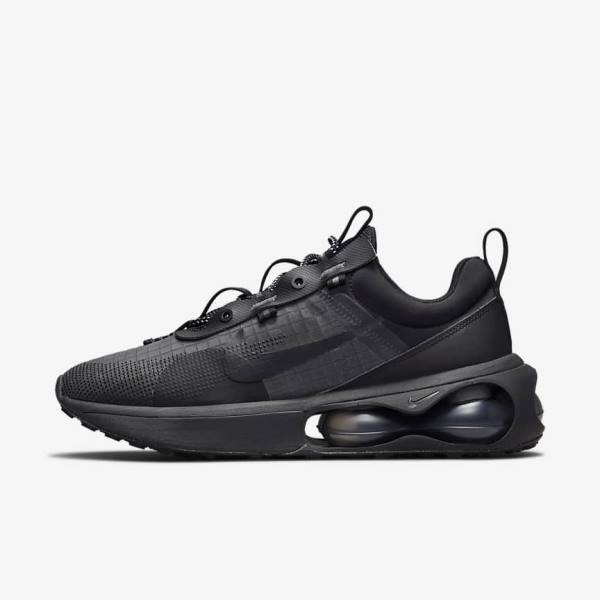 Trampki Męskie Nike Air Max 2021 Czarne | NK781AIH