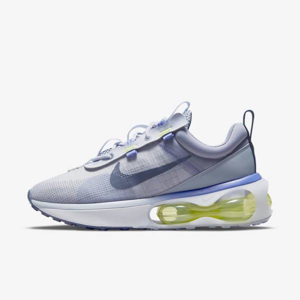 Trampki Męskie Nike Air Max 2021 Obsidian Białe Obsidian | NK975TSY