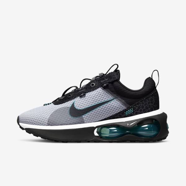 Trampki Męskie Nike Air Max 2021 SE Szare Czarne Białe | NK693GAS