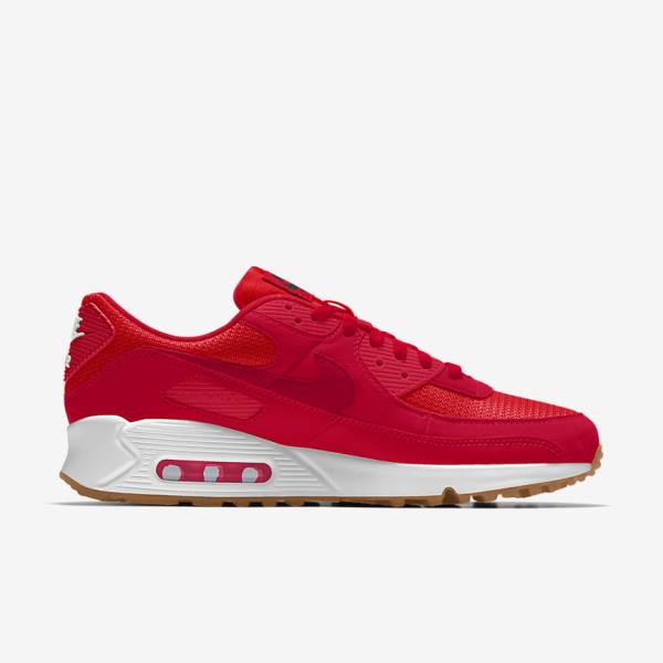 Trampki Męskie Nike Air Max 90 By You Custom Kolorowe | NK567UNX