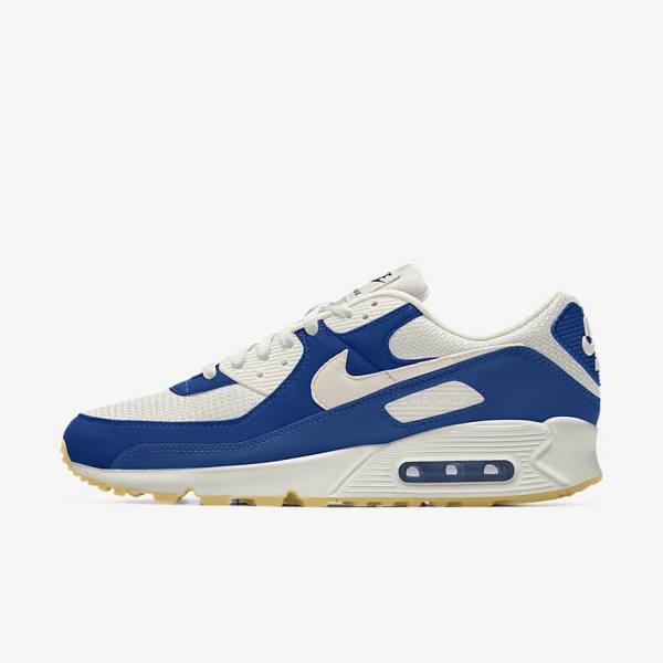 Trampki Męskie Nike Air Max 90 By You Custom Kolorowe | NK930KFY