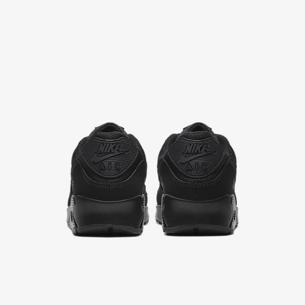 Trampki Męskie Nike Air Max 90 Czarne | NK519USB