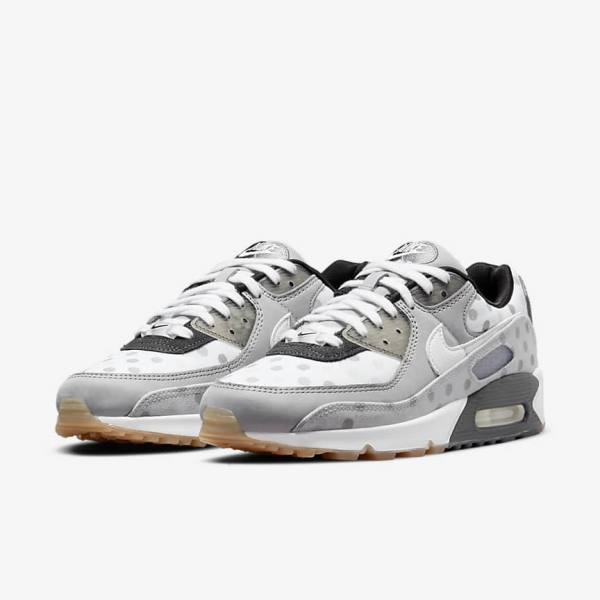 Trampki Męskie Nike Air Max 90 NRG Białe | NK823ABV