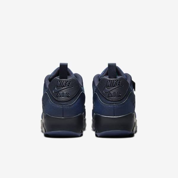 Trampki Męskie Nike Air Max 90 Surplus Granatowe Obsidian | NK281SZL