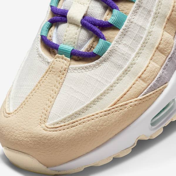 Trampki Męskie Nike Air Max 95 SE Turkusowe | NK430SBH