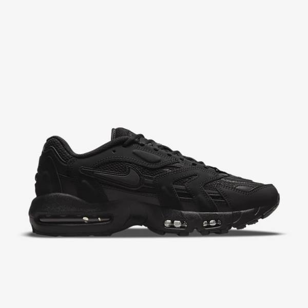 Trampki Męskie Nike Air Max 96 2 Czarne | NK876IXN