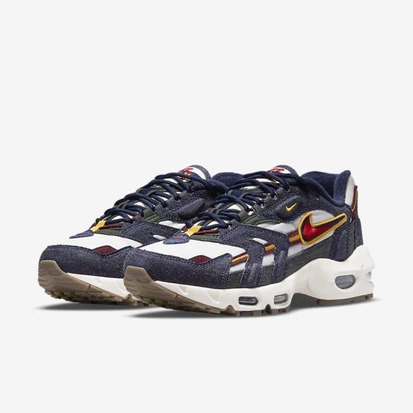 Trampki Męskie Nike Air Max 96 II Niebieskie | NK259LTF