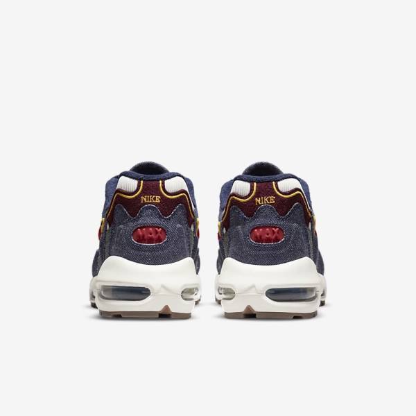 Trampki Męskie Nike Air Max 96 II Niebieskie | NK259LTF