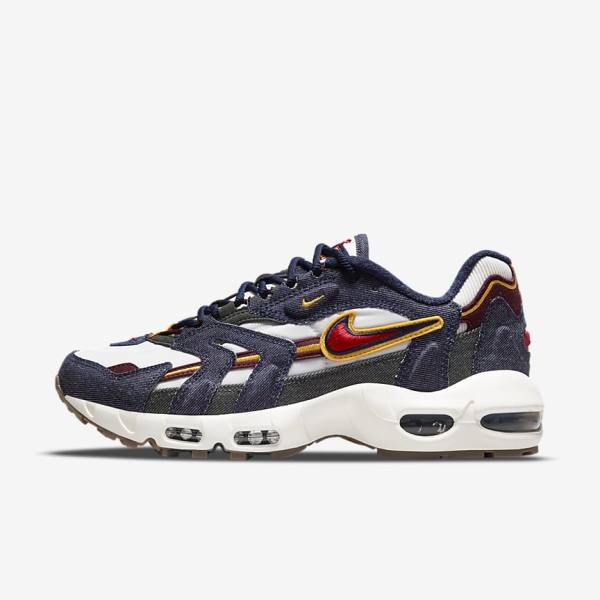 Trampki Męskie Nike Air Max 96 II Niebieskie | NK259LTF