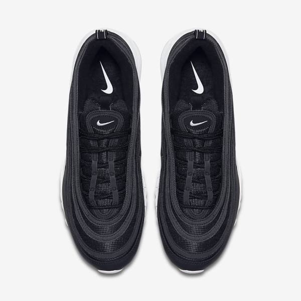 Trampki Męskie Nike Air Max 97 Czarne Białe | NK963QHK