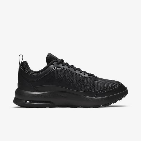 Trampki Męskie Nike Air Max AP Czarne | NK873ACJ