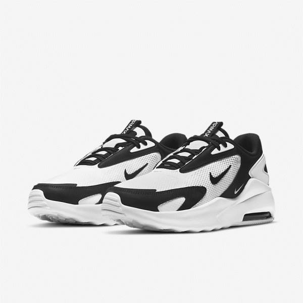 Trampki Męskie Nike Air Max Bolt Białe Czarne | NK051XLQ