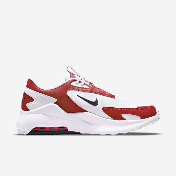 Trampki Męskie Nike Air Max Bolt Białe Czerwone Czarne | NK697KIB