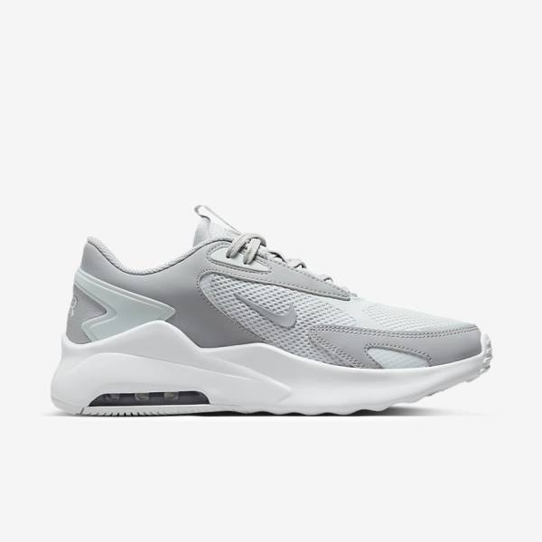 Trampki Męskie Nike Air Max Bolt Platyna Białe Metal Srebrne Szare | NK492GQO