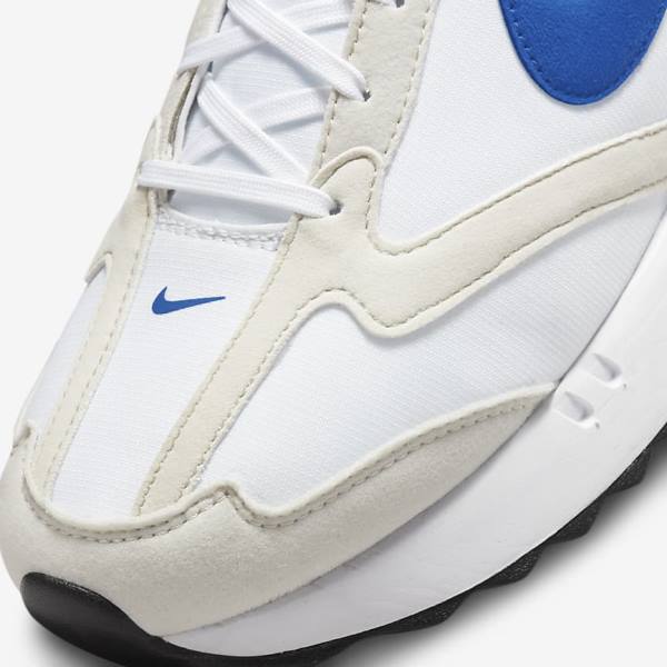 Trampki Męskie Nike Air Max Dawn Białe Głęboka Beżowe Czarne Królewski Niebieski | NK257TBP