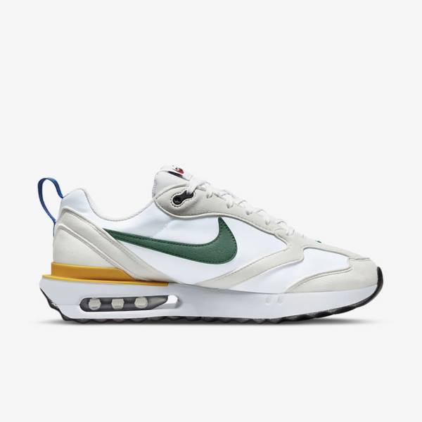 Trampki Męskie Nike Air Max Dawn Białe Złote | NK358AWX