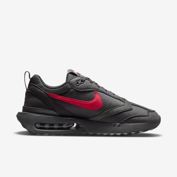 Trampki Męskie Nike Air Max Dawn Czarne Białe Czerwone | NK382TFK