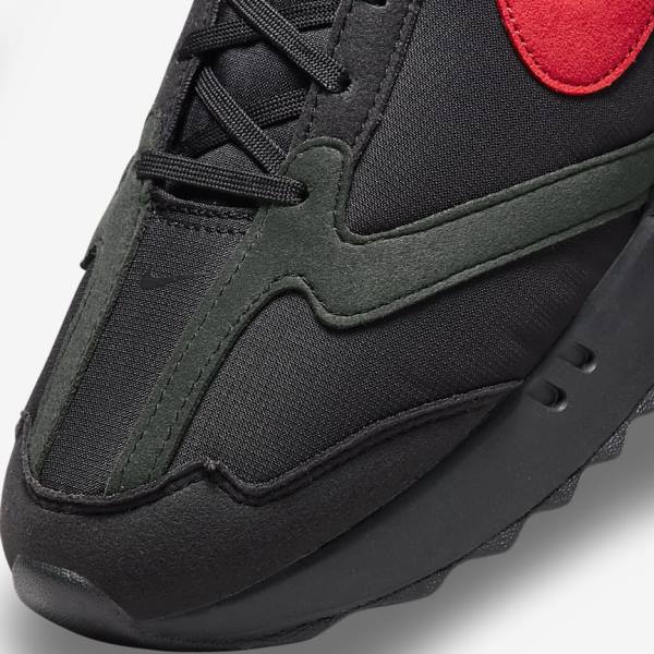 Trampki Męskie Nike Air Max Dawn Czarne Białe Czerwone | NK382TFK