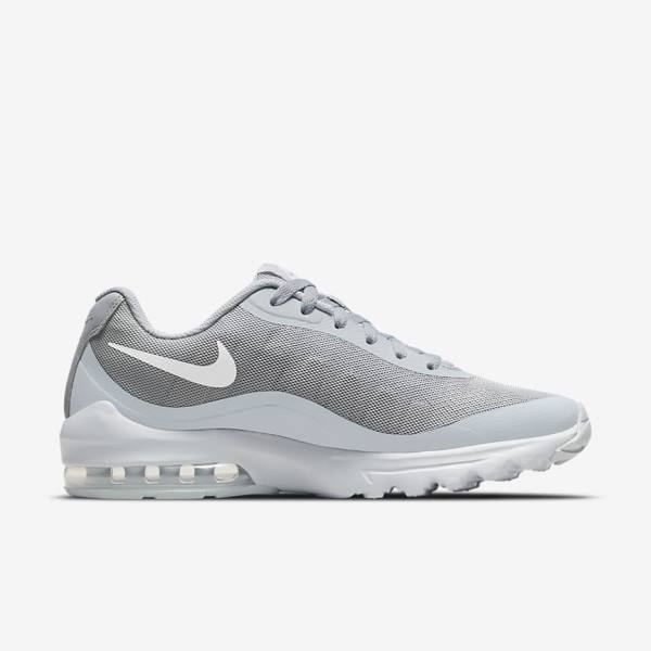 Trampki Męskie Nike Air Max Invigor Szare Białe | NK746TRJ