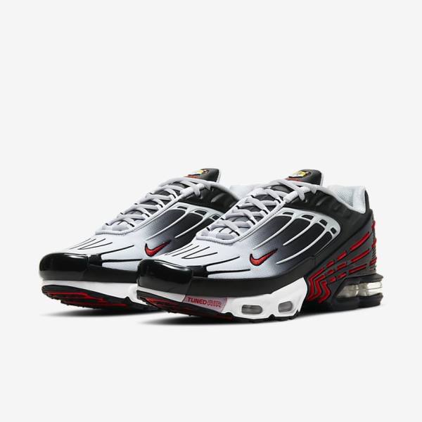 Trampki Męskie Nike Air Max Plus 3 Czarne | NK064YJX