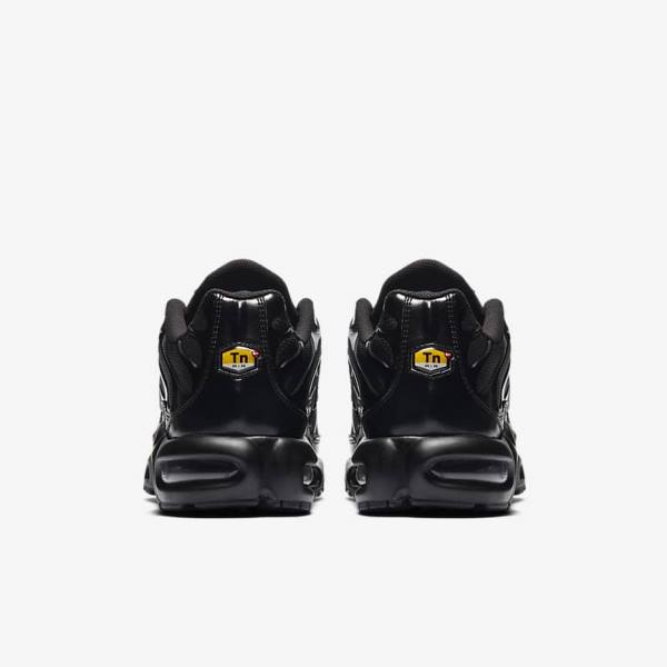 Trampki Męskie Nike Air Max Plus Czarne | NK463VJL