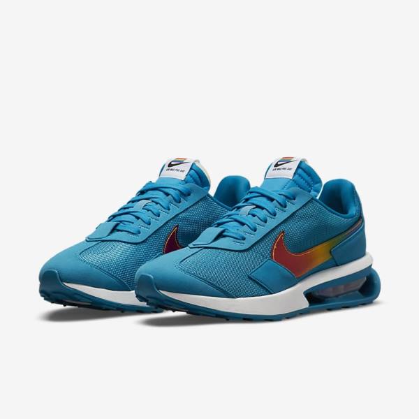 Trampki Męskie Nike Air Max Pre-Day Be True Niebieskie | NK790DBR