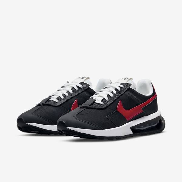 Trampki Męskie Nike Air Max Pre-Day Czarne Białe Czerwone | NK509HIU